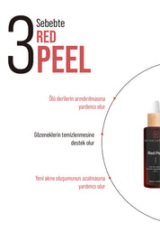 Red Peel | Canlandırıcı Ve Cilt Tonu Eşitleyici Kırmızı Peeling Serum 30ml