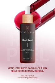 Red Peel | Canlandırıcı Ve Cilt Tonu Eşitleyici Kırmızı Peeling Serum 30ml