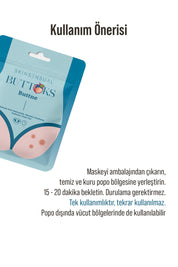 Buttoks Buttne Vücut Maskesi | Vücut Sivilceleri ve Pürüzlere Karşı | 2 Parça