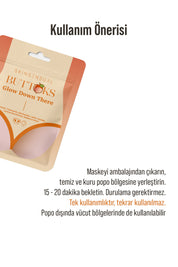 Buttoks Glow Down There Vücut Maskesi | Kararma Karşıtı ve Aydınlatmaya Yardımcı | 2 Parça