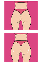 Buttoks Strawberry Cheeks Vücut Maskesi | Çilek ve Tavuk Derisi Görünümüne Elveda | 2 Parça