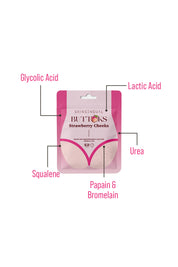 Buttoks Strawberry Cheeks Vücut Maskesi | Çilek ve Tavuk Derisi Görünümüne Elveda | 2 Parça